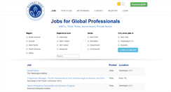 Desktop Screenshot of globaljobs.org